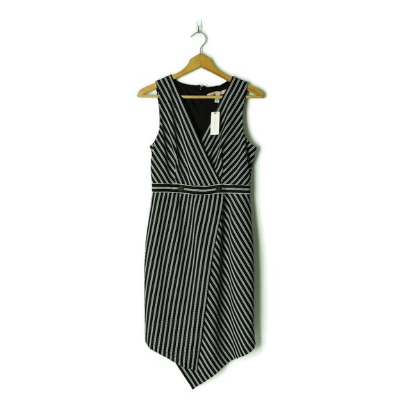 Anthropologie Hutch Asymmetrical striped Dress new - Picture 2 of 10